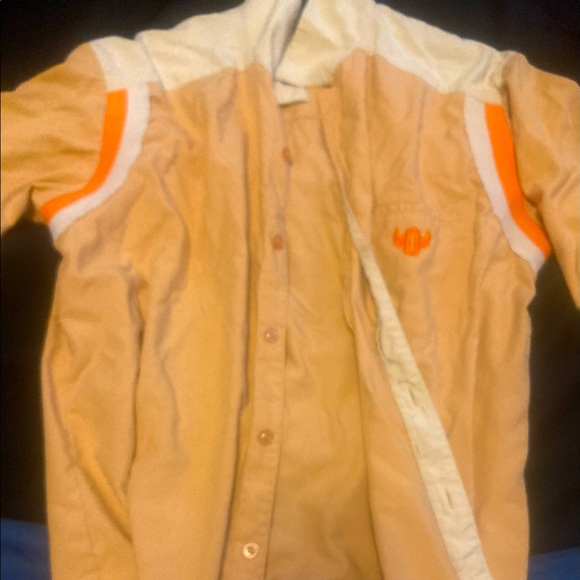 Outkast Clothing Pale Orange Shirt 